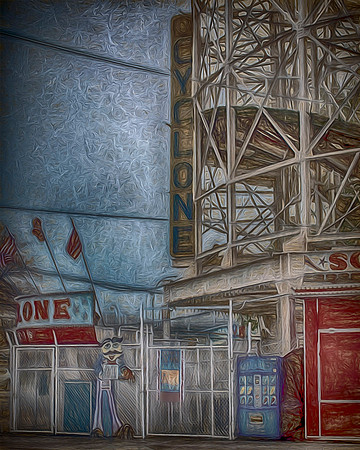 "Coney Island Cyclone image"