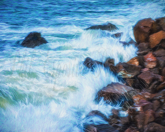 Incoming Tide in Cesars Bay