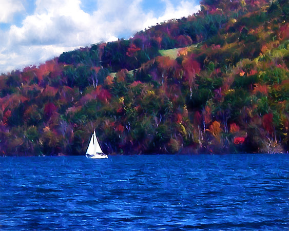 "Upstate NY in the Fall Image"