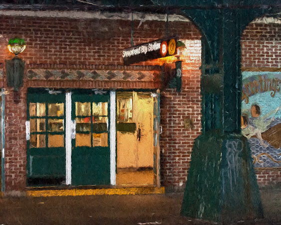"Sheepshead Bay Subway Station"
