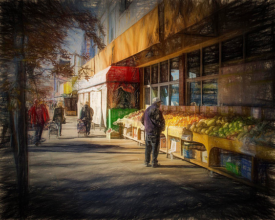 "Brooklyn Street Scene"