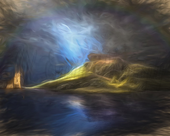 "Abstract Landscape Image"
