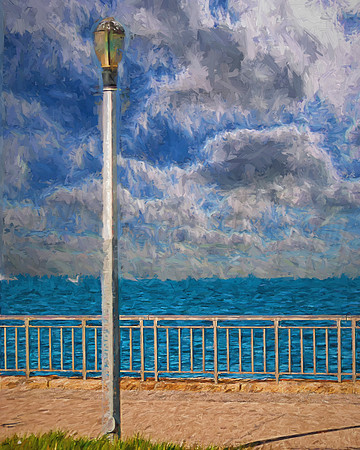 Cesars Bay lamp post