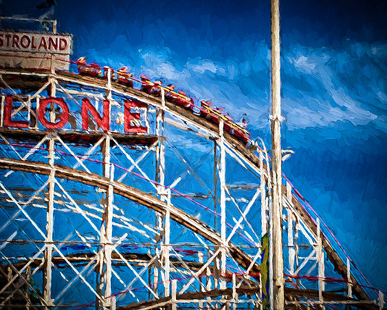 "Coney Island Cyclone image"