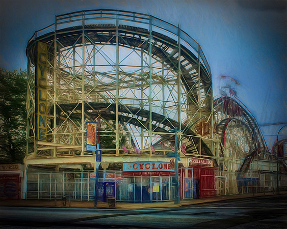 "Coney Island Cyclone image"