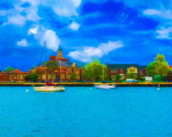 Summer day on the bay